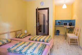 Хостелы Fortuna Hostel Вильнюс Классический номер с 2 отдельными кроватями и собственной ванной комнатой-1